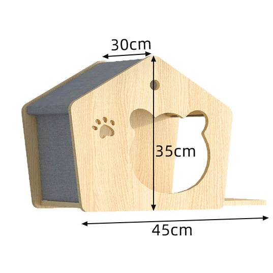 KlimPaws Wandgemonteerde Krabboom