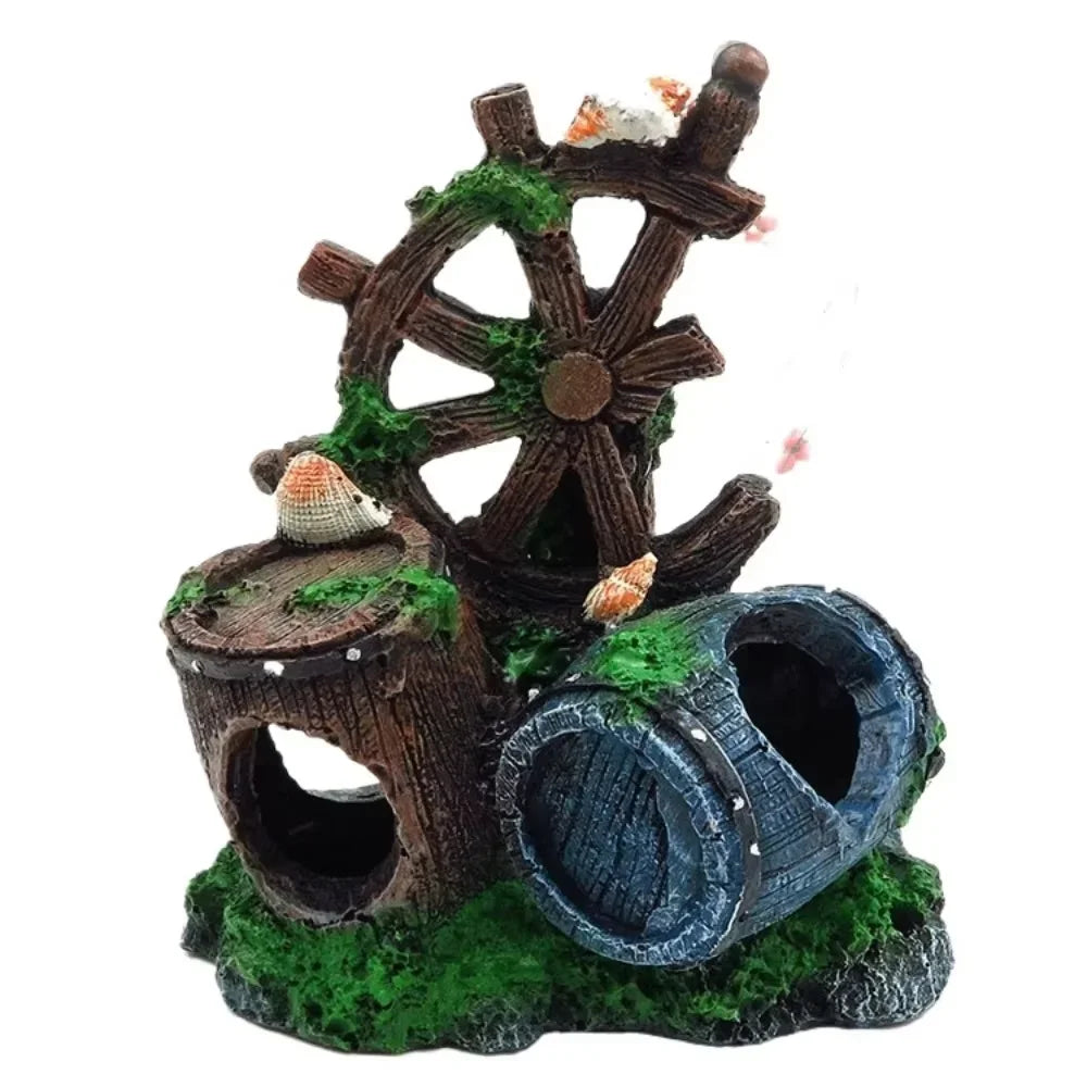 AquaBarrel Hars Aquarium Decoratie