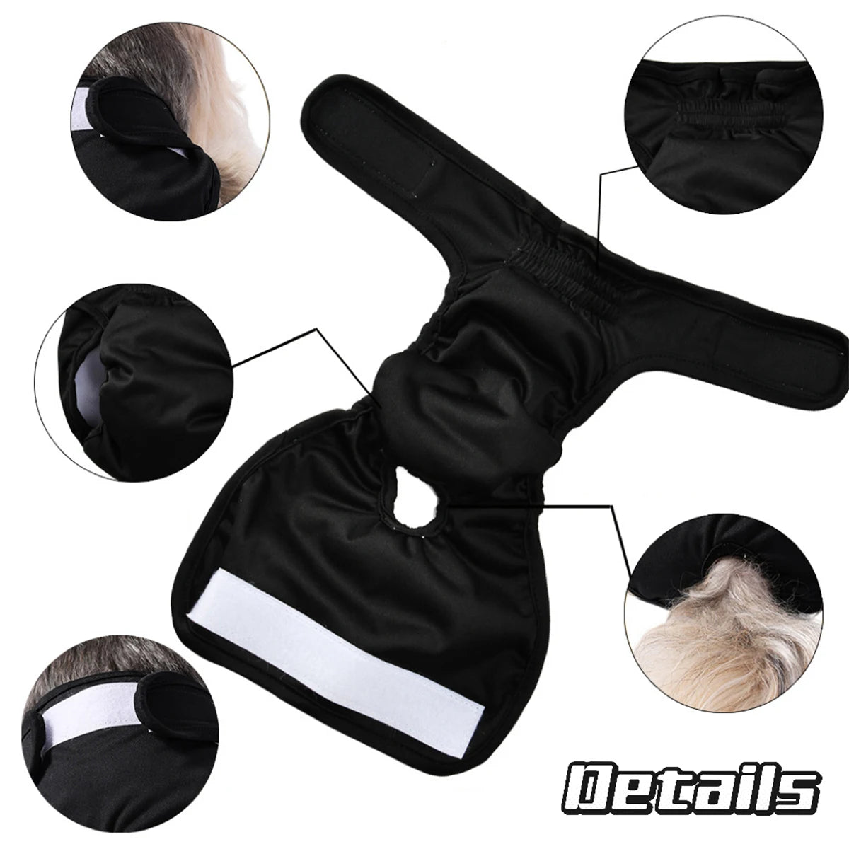 Washbare Hondenluier voor Teefjes