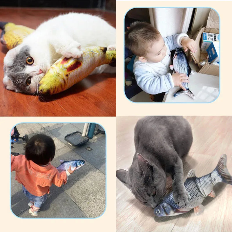 Elektrische Kattenvis Speelgoed