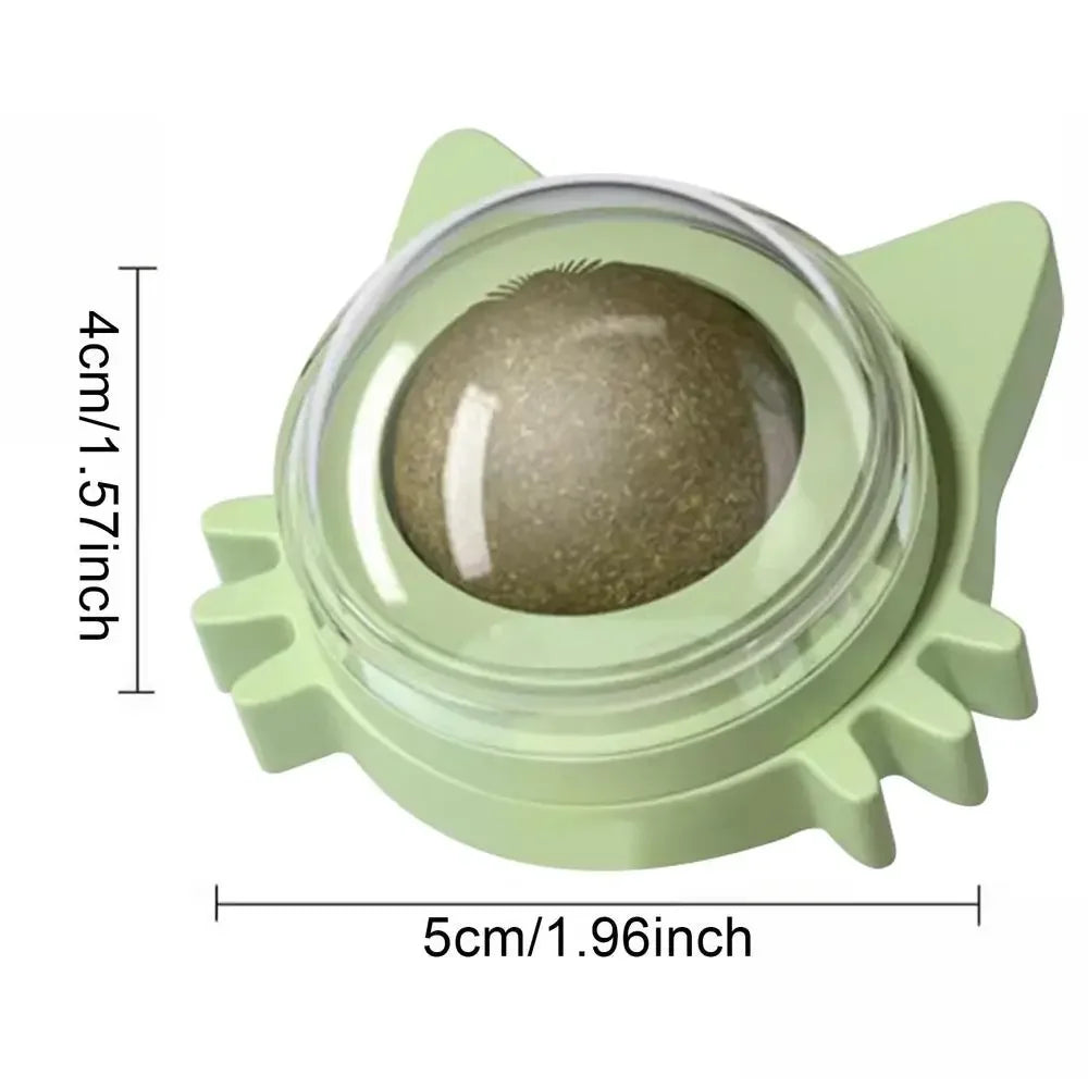 MINTYPLAY Lickbare Kattenkruidenbal – Snack, Speelgoed & Tandverzorging in Één!