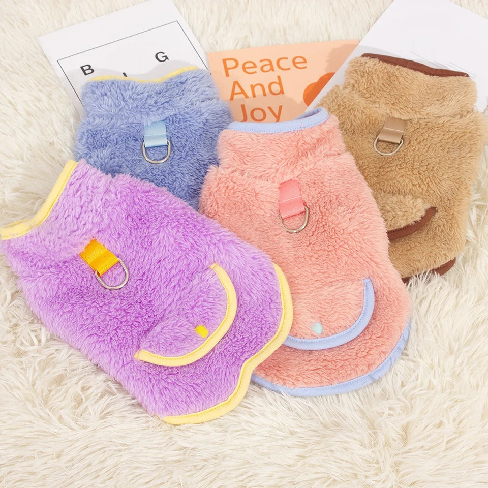 SnuggleTeddy High-Neck Fleece Hondentrui