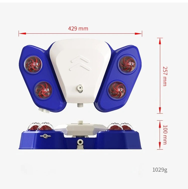 AquaPaws Hondenwatersproeier – Interactief Speels & Verfrissend Waterspeelgoed met Stapfunctie