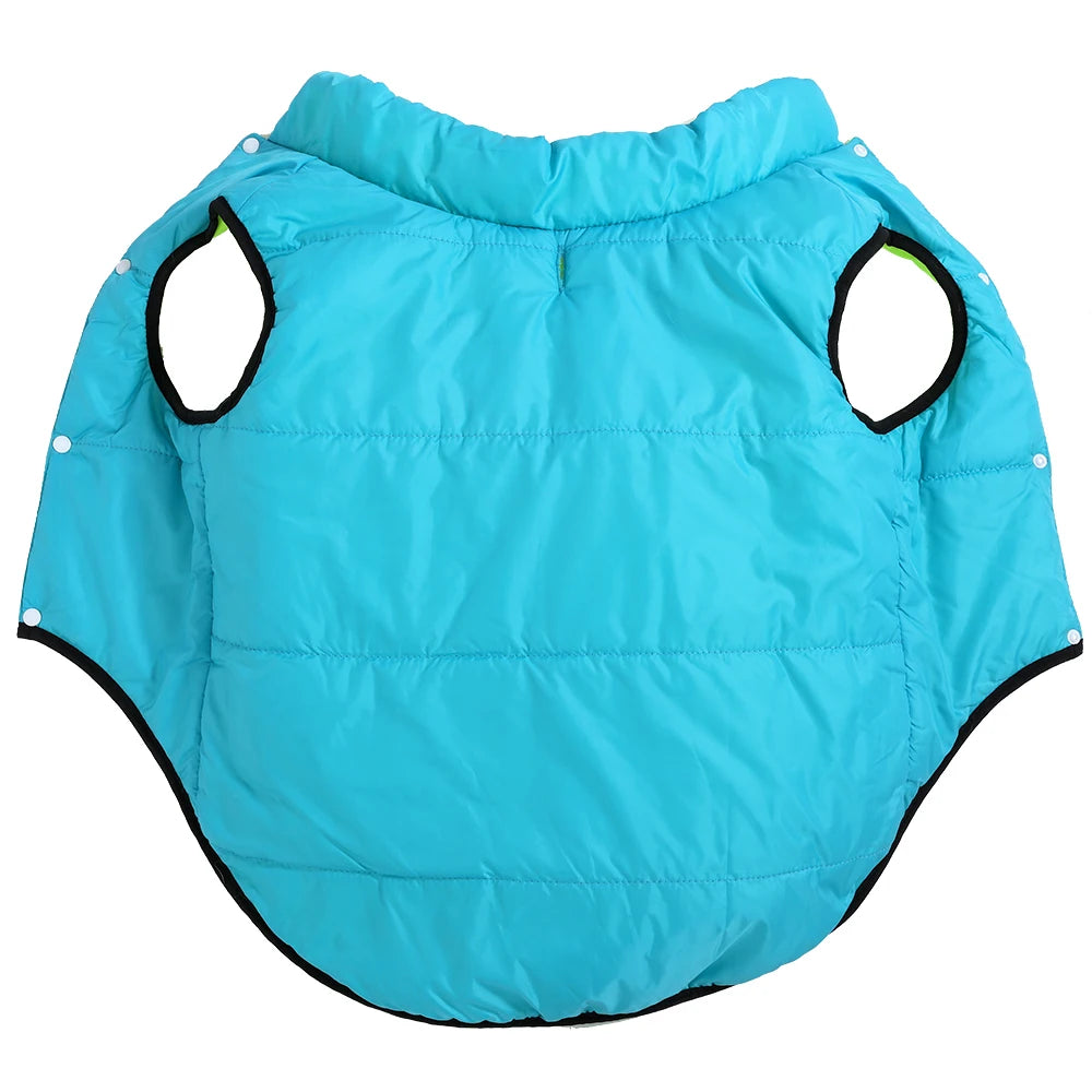 ThermoPaws DuoShield – Omkeerbare Winterjas met Riemopening voor Honden & Katten