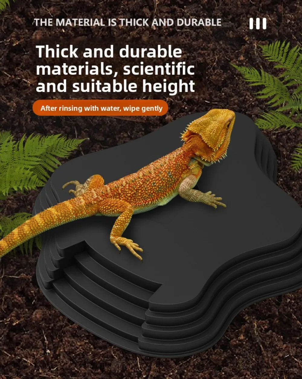 AquaStep Dubbelzijdige Schildpad Water- & Voerbak