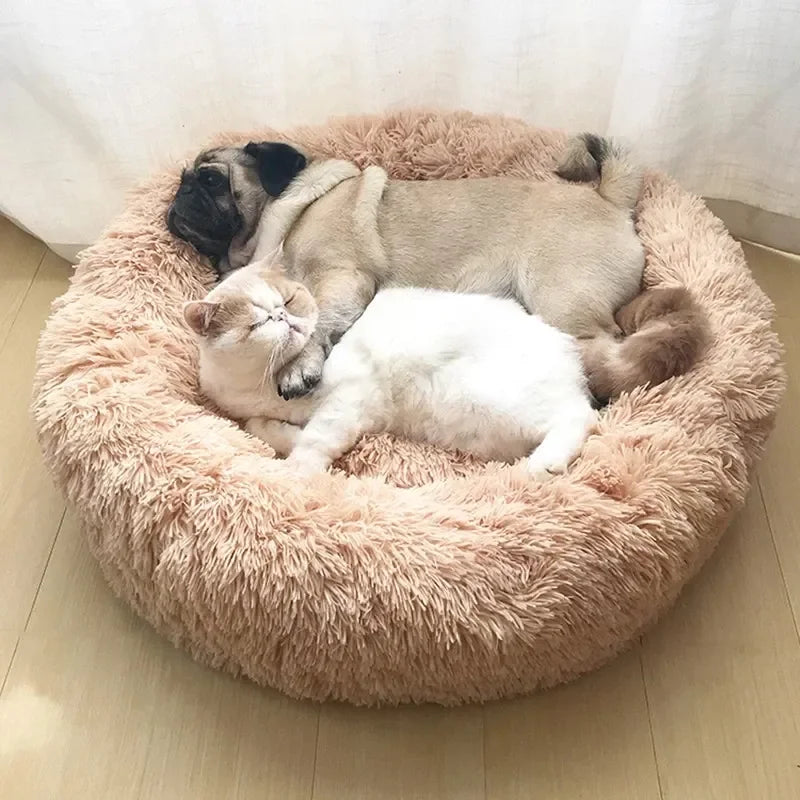 SnugNest Luxe Ronde Huisdiermand
