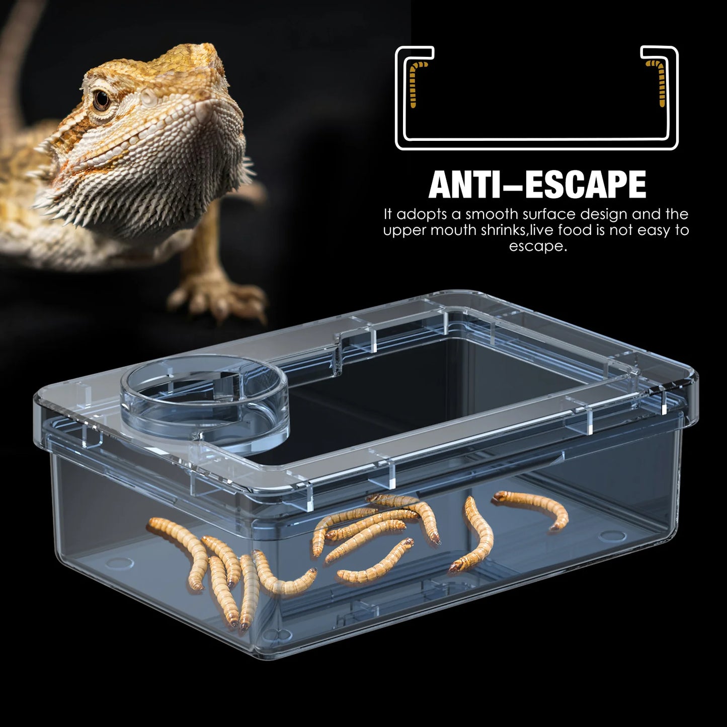 EscapeGuard Reptielen Voer- & Waterbak