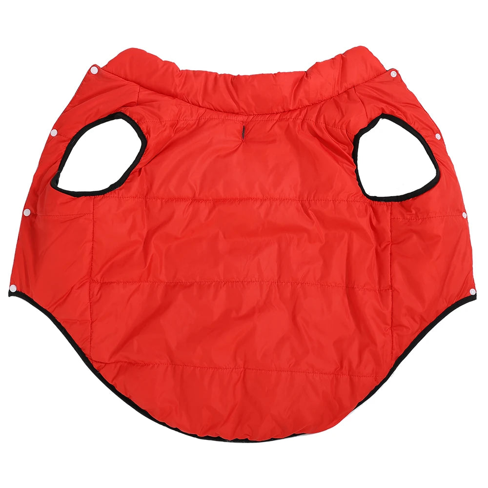 ThermoPaws DuoShield – Omkeerbare Winterjas met Riemopening voor Honden & Katten