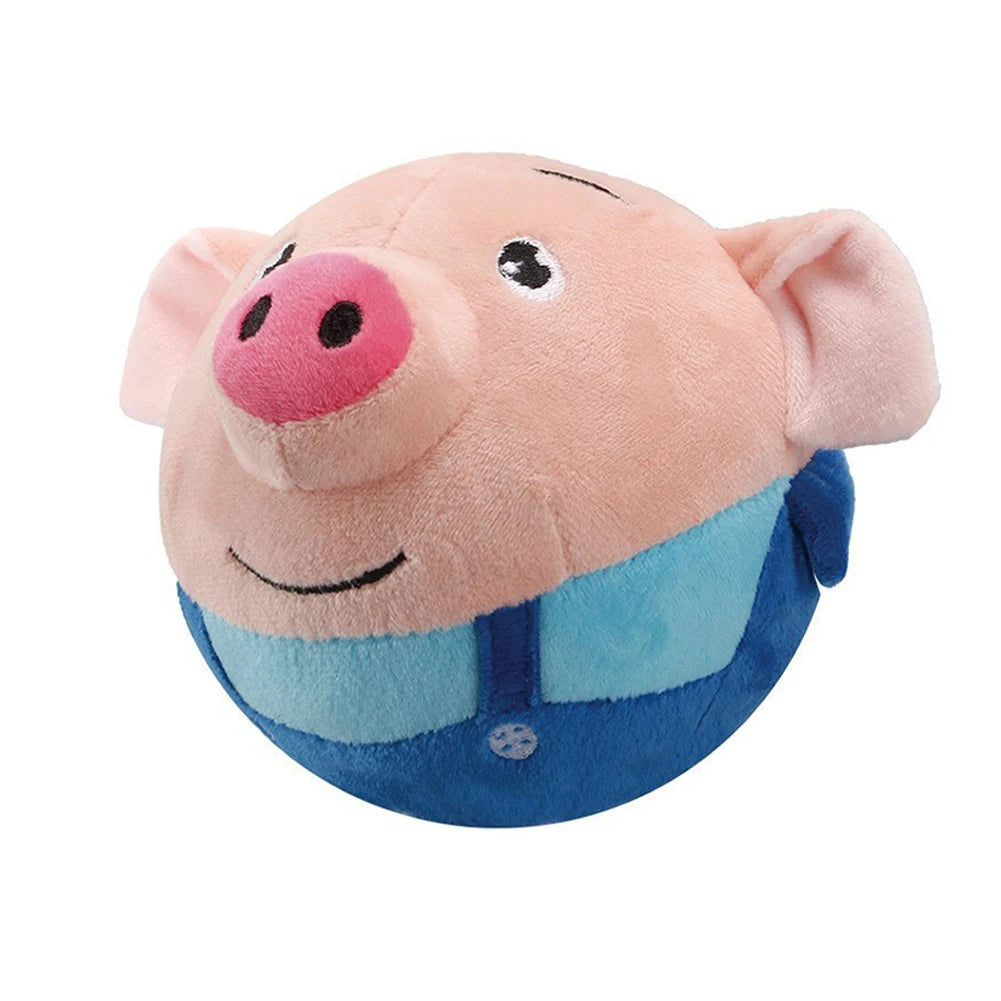 Pluchen Interactief Hondenspeelgoed – Automatisch Botsend, 15cm