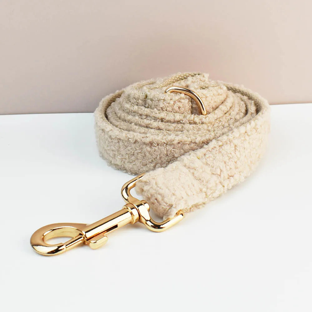 TeddyVeluxe Gepersonaliseerde Hondenhalsband & Riemenset