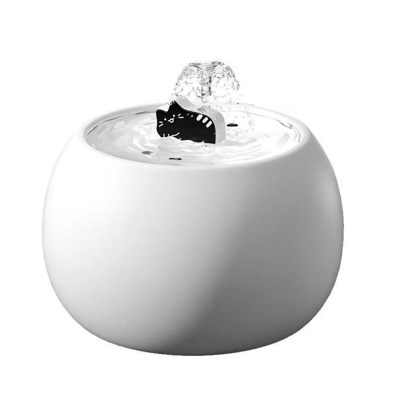 Keramische Kattenfontein – Stil, USB, 5-voudige Filter