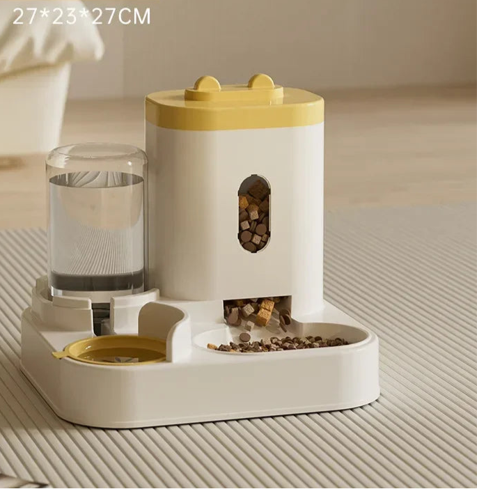Automatische voer- en drinkbak hond/kat – RVS & BPA-vrij plastic