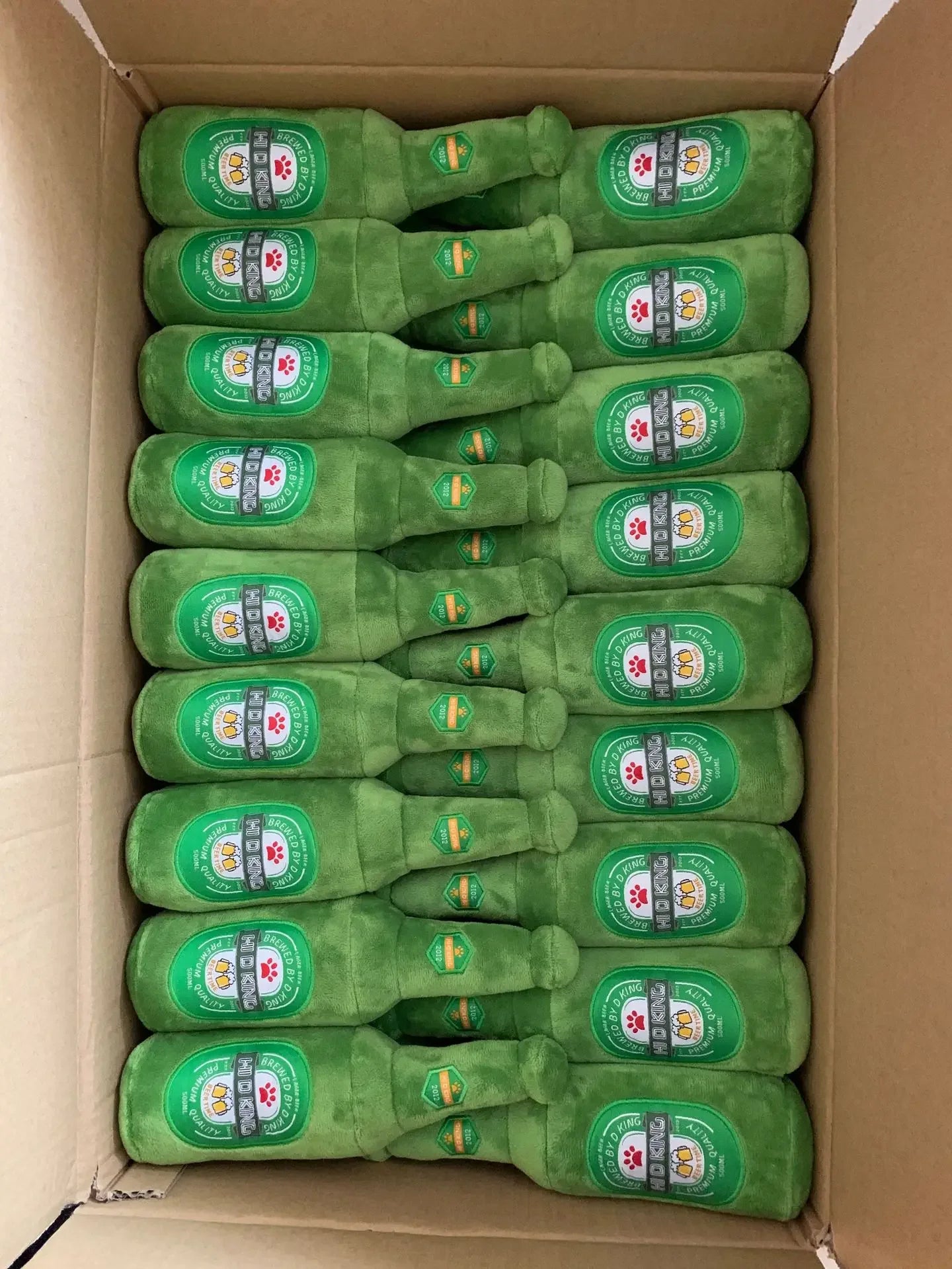 Pluche Speelgoed Bierfles