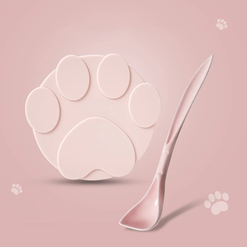 SEALIFY 2-in-1 Siliconen Blikdeksel & Voerschep – Voor Hond & Kat