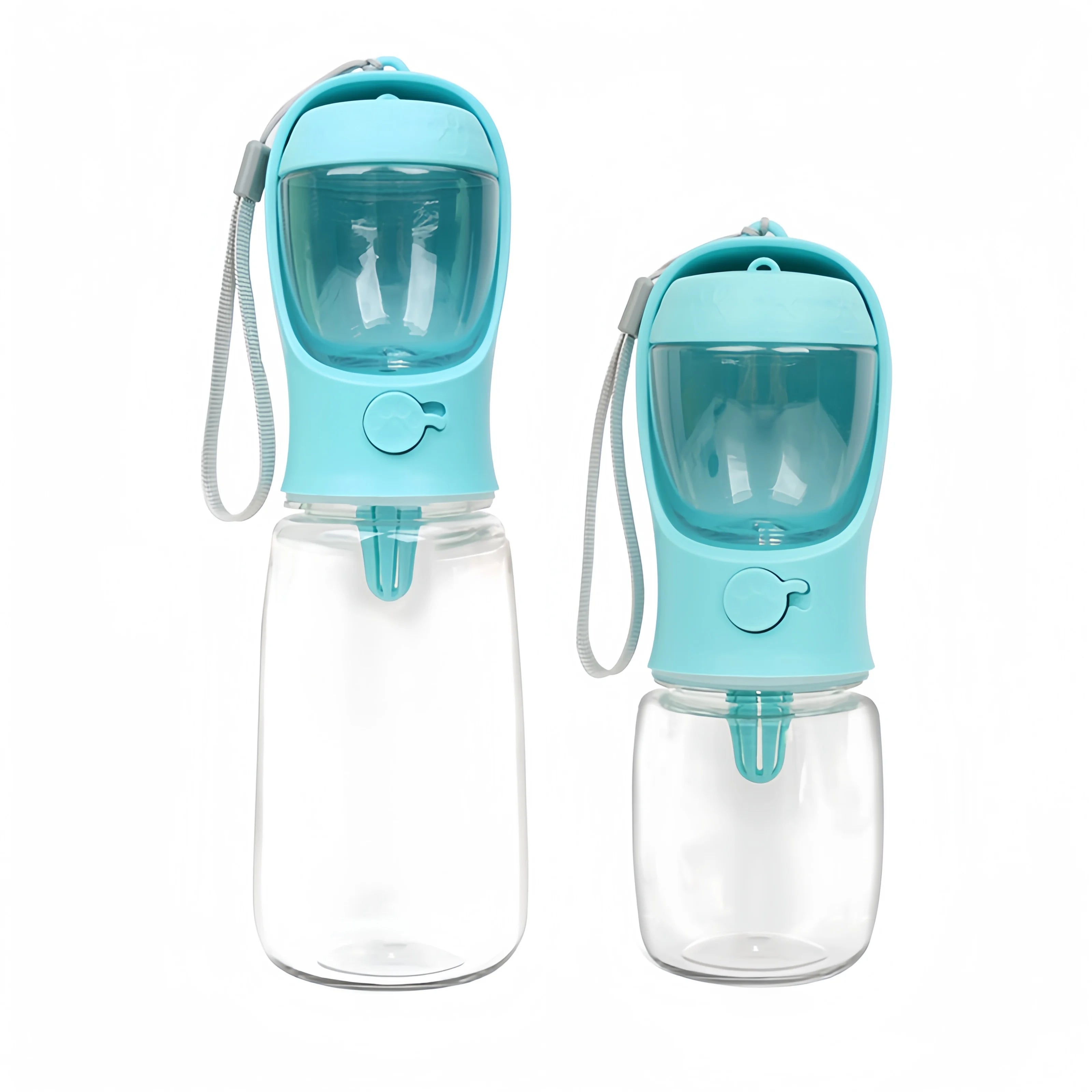 DUOPET 2-in-1 Draagbare Drinkfles & Voercontainer