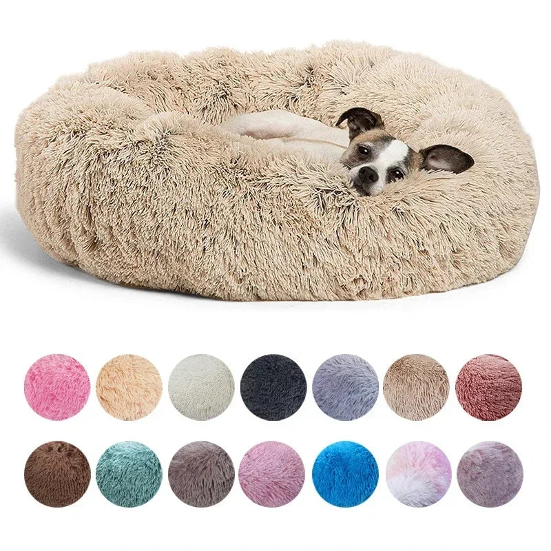 SnugNest Luxe Ronde Huisdiermand