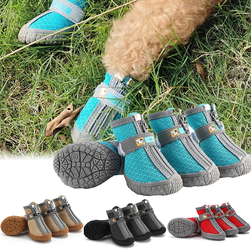 PawGuard Warme Antislip Hondenschoenen