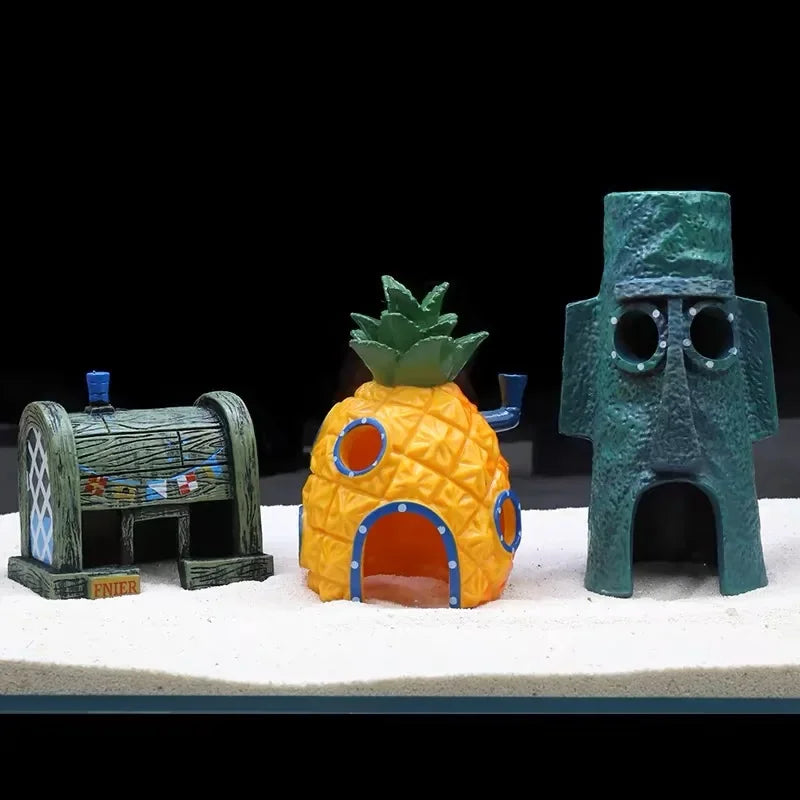 Aquarium Ananas Decoratie Ornament