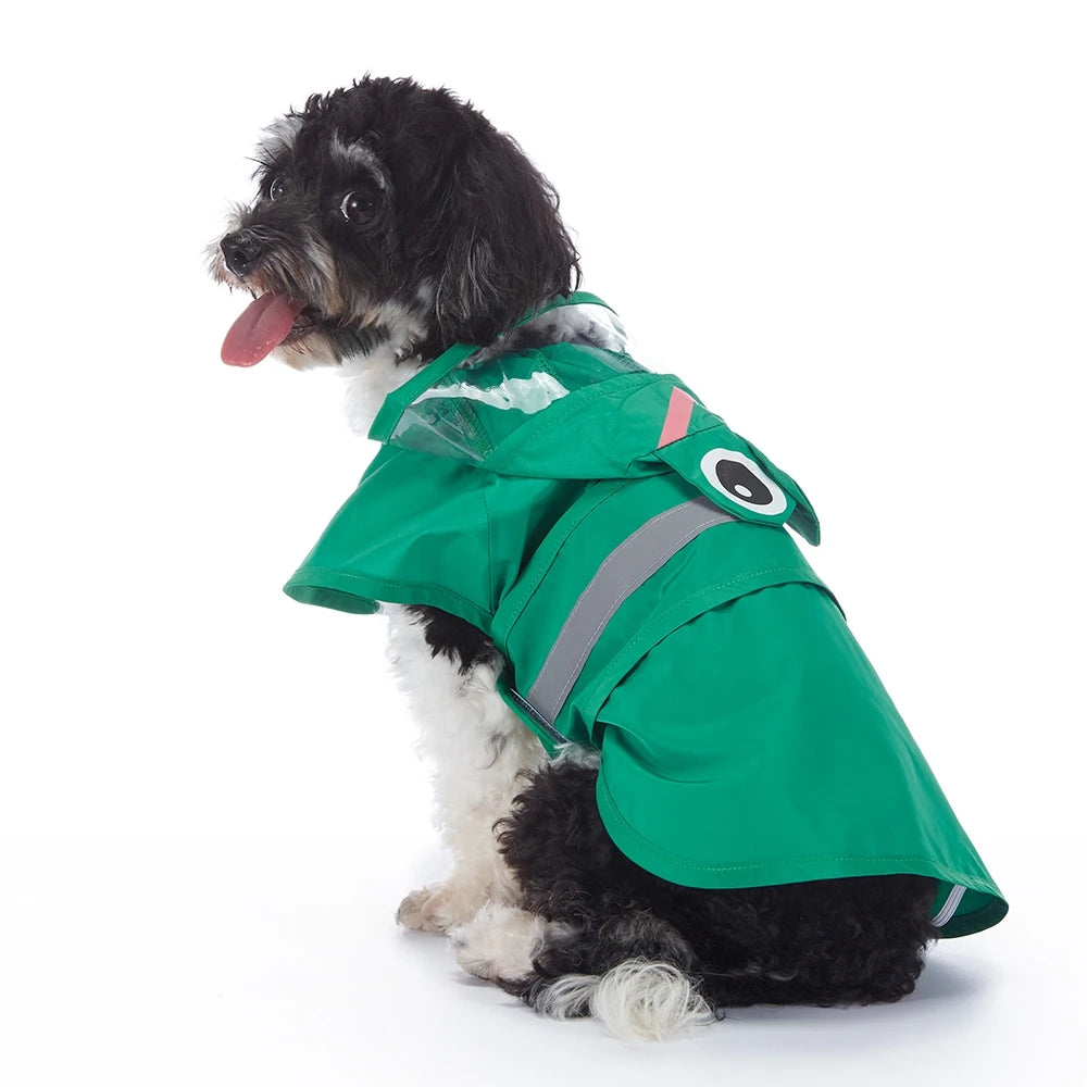 RainPaw ReflectaHood Hondenregenjas