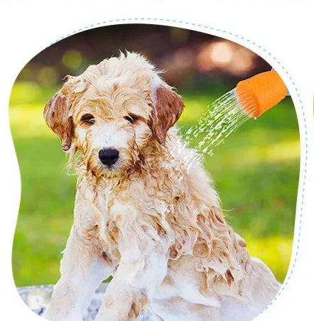 PAWSPLASH – Draagbare Siliconen Douchesproeier voor Huisdieren