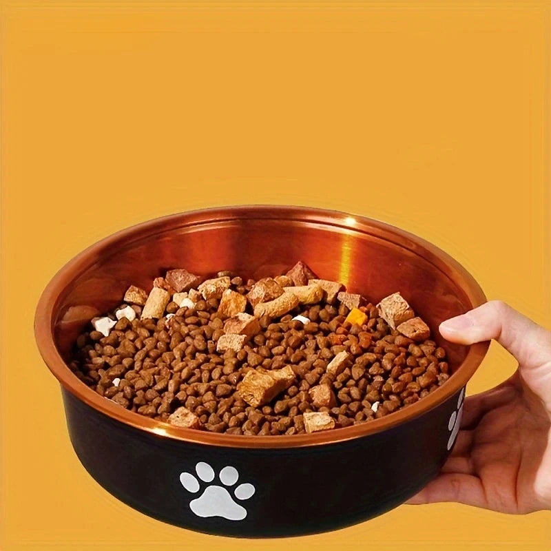 RVS Eetbak voor Honden en Katten – Anti-Slip, Roestvrij