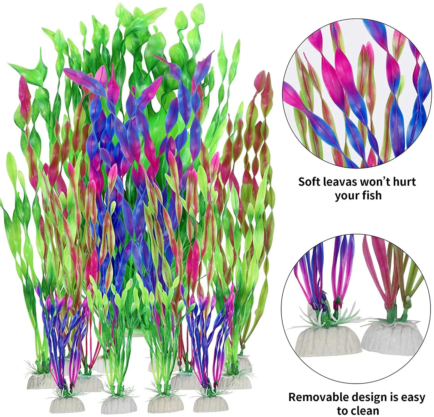 AquaVivid Kunstmatige Aquarium Waterplanten