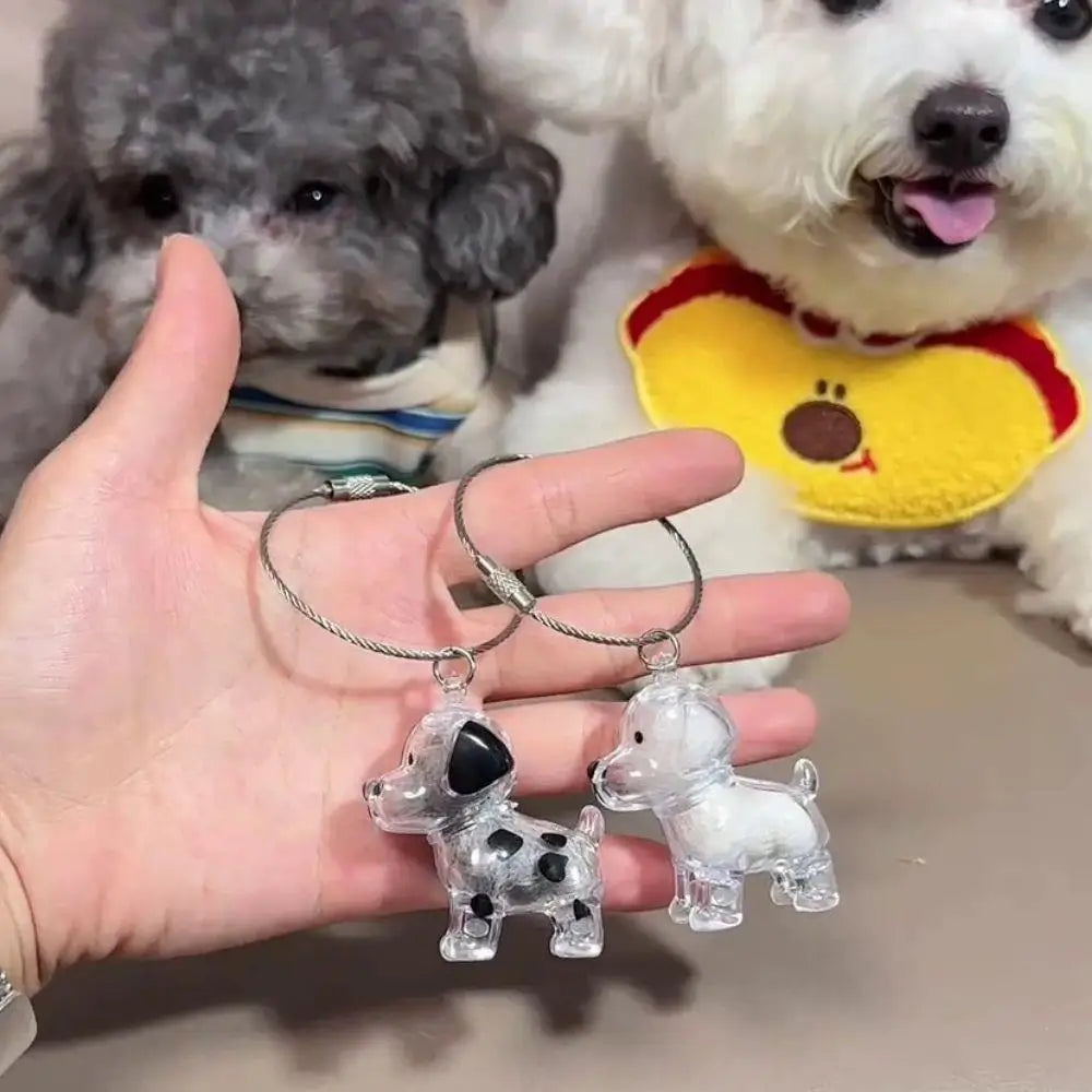 MemoriPaw Honden Haar Bewaar Sleutelhanger