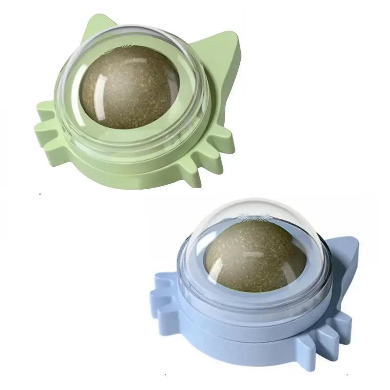 MINTYPLAY Lickbare Kattenkruidenbal – Snack, Speelgoed & Tandverzorging in Één!