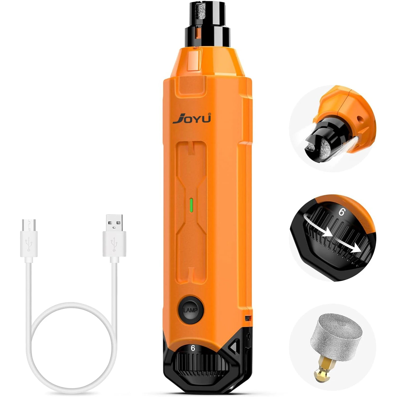 PawPerfect 6-Speed Elektrische Hondennagelvijl