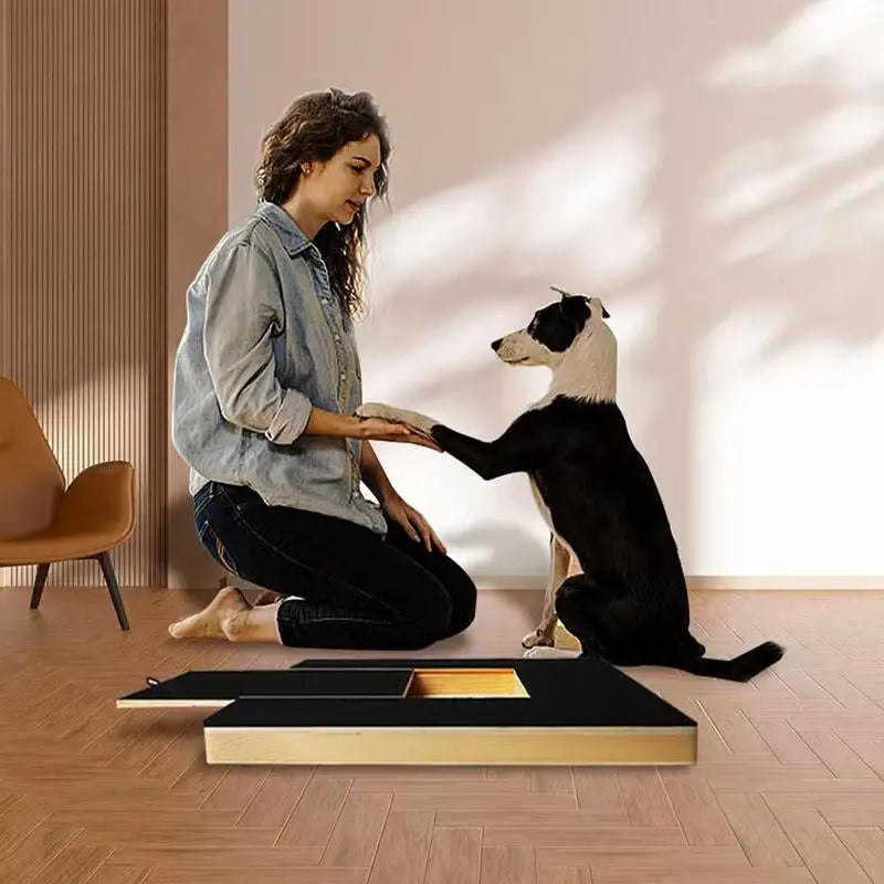 Houten Honden Nagel Schuurplank