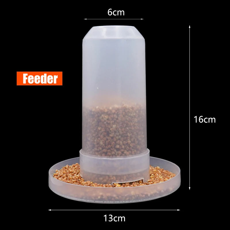 Automatische vogeldrinkbeker