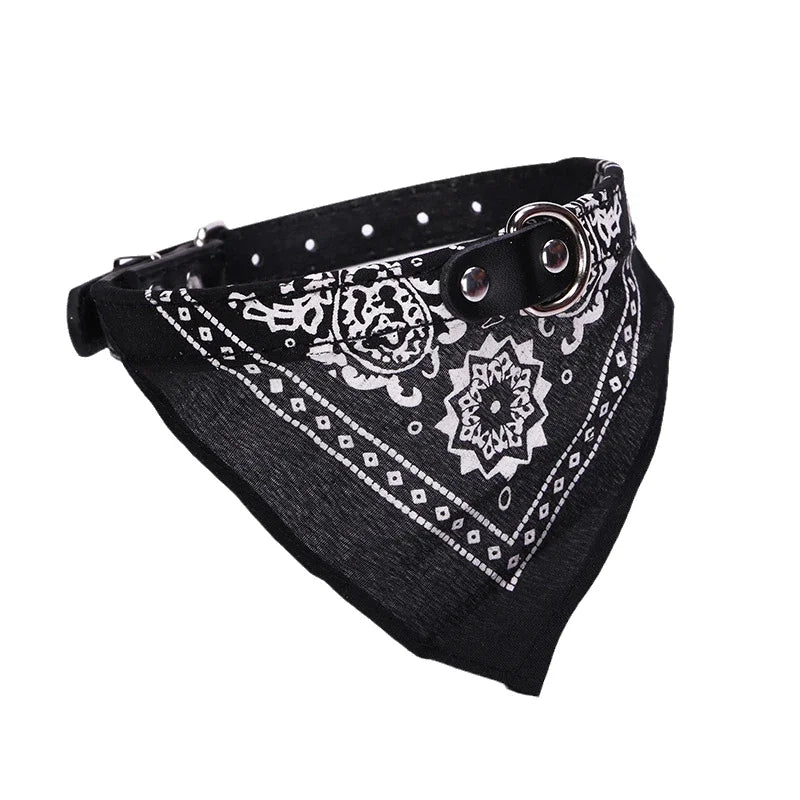 STYLPET PU Halsband met Sjaaltje