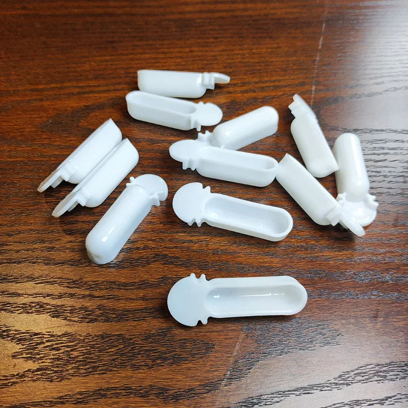 Vogel voerbak kunststof hangend – 4 stuks, voor kanaries en vinken