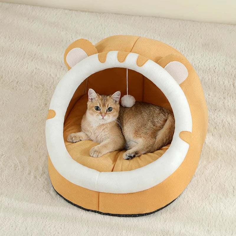Zacht Kattenhuis – Warm Huisje voor Kat of Kleine Hond