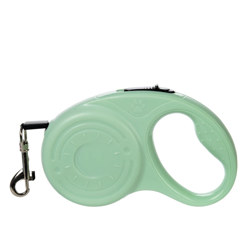 Retractieleash voor Kleine en Middelgrote Honden – Nylon 3m of 5m