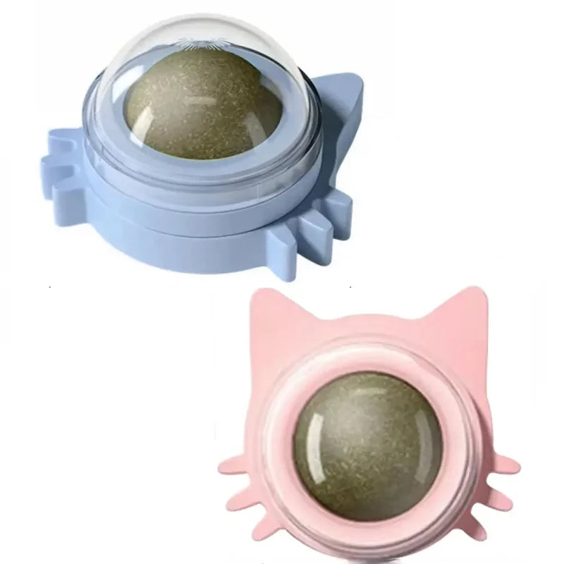 MINTYPLAY Lickbare Kattenkruidenbal – Snack, Speelgoed & Tandverzorging in Één!