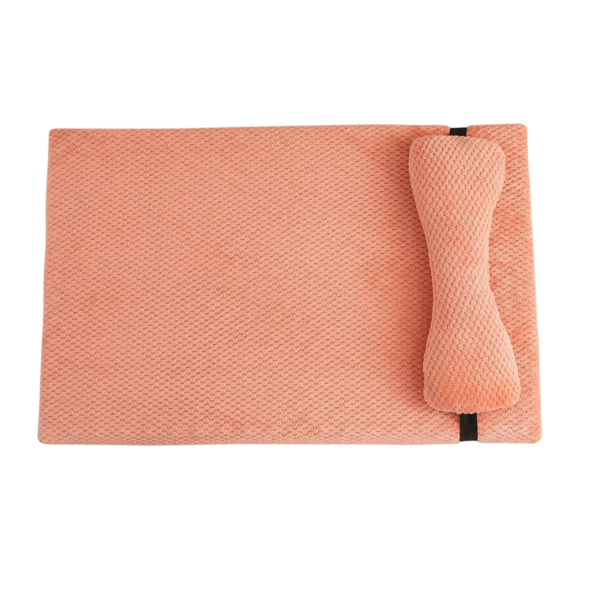 Pluizige Wasbare Hondenmat met Hoofdkussen – Comfort voor Alle Maten