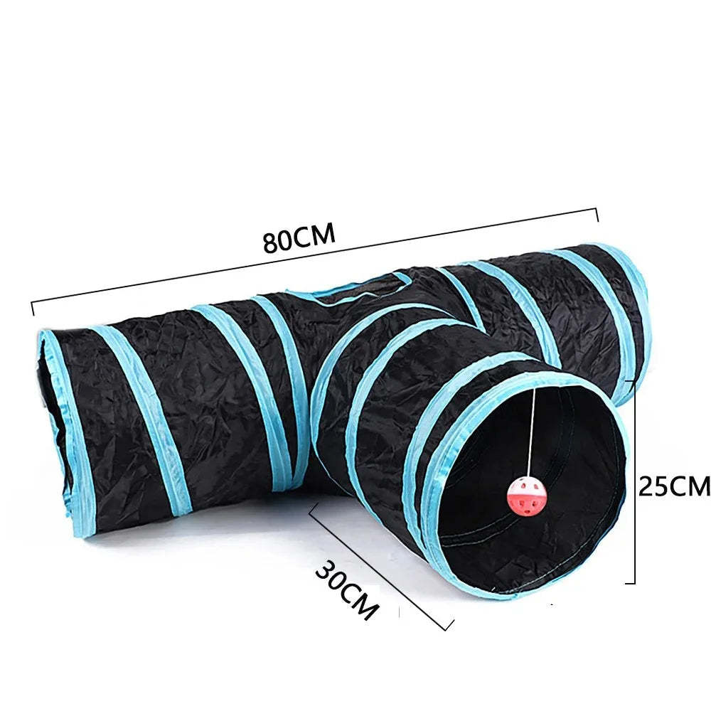 WHISKERTUBE – Opvouwbare Katten Tunnel Speeltuin