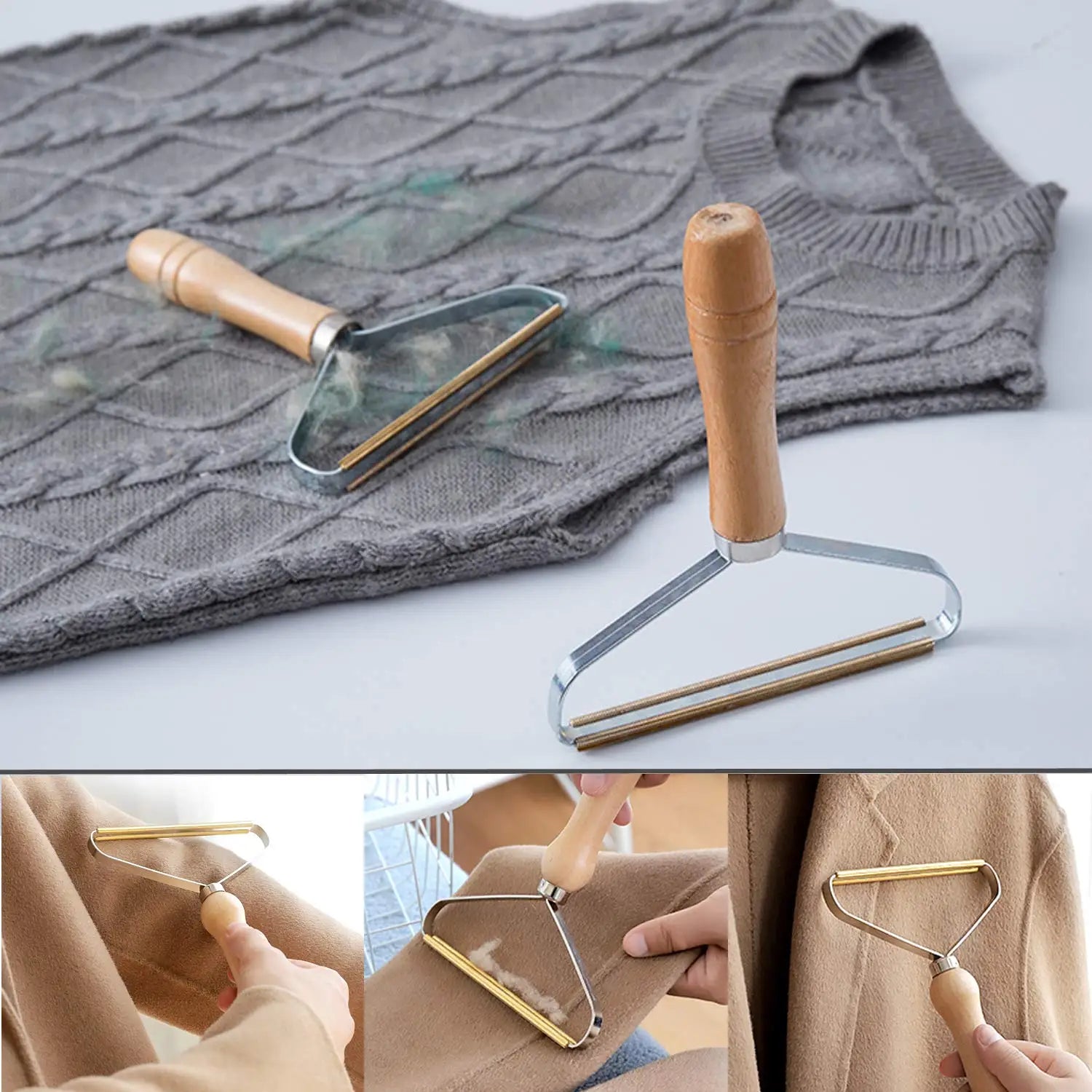 FIBRAFIX – Draagbare Pluisverwijderaar & Huisdierhaarborstel | Voor Meubels, Tapijten, Kleding & Stoffering