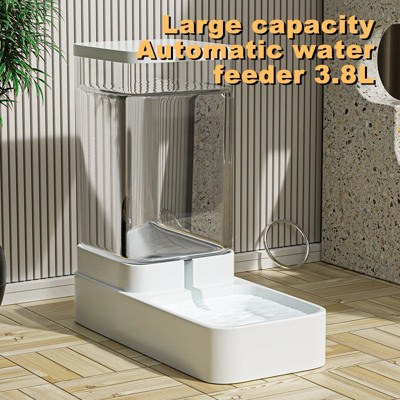 Automatische voer- en waterdispenser kat – BPA-vrij kunststof 3,8L