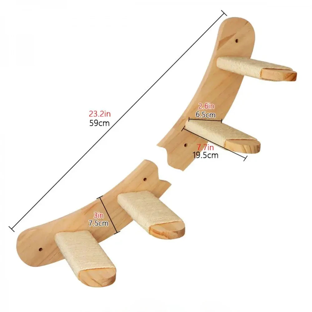 Wandmontage Kattenklimrek