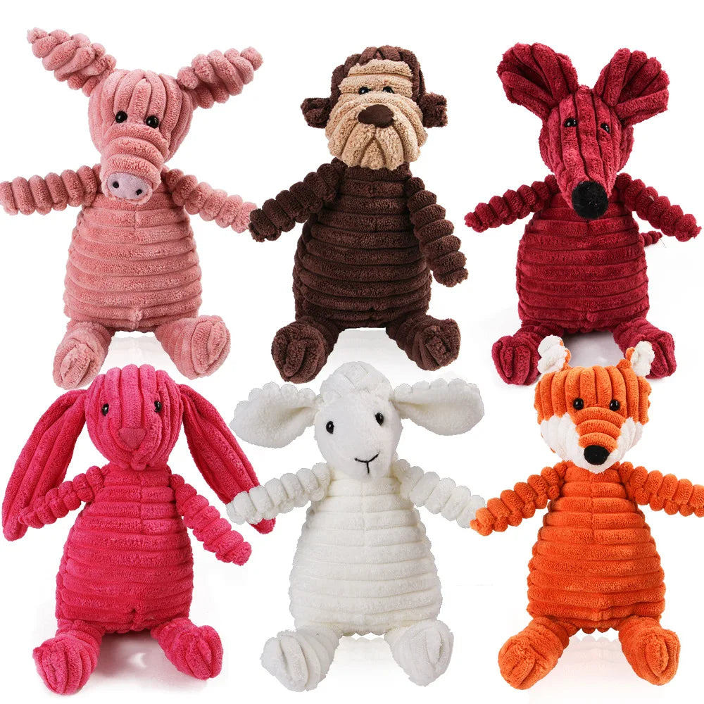 SnuffelBuddy Corduroy Hondenspeeltje