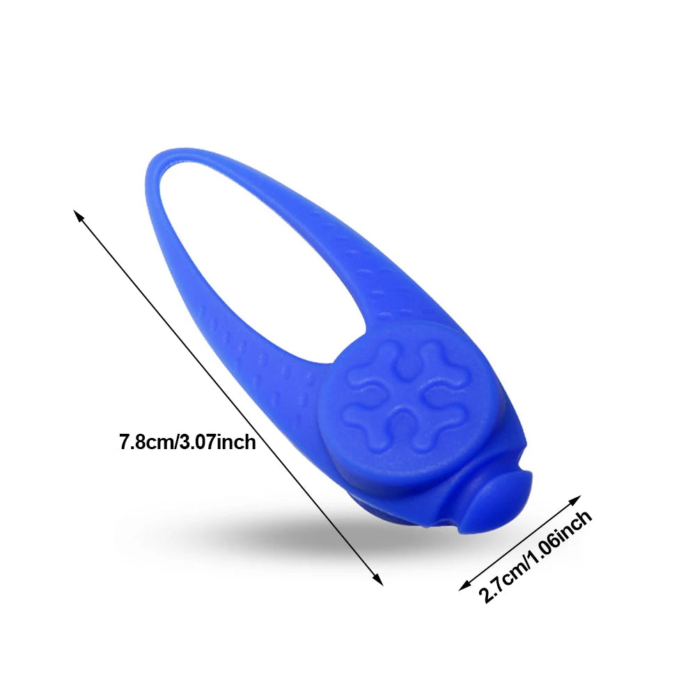 LuminousSafe LED Siliconen Hondenhanger – Veiligheidslicht voor Halsband