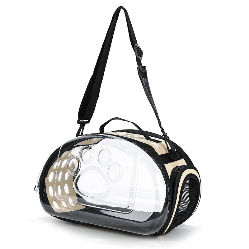 Transparante Huisdierenrugzak PVC/EVA – Ademende Draagtas