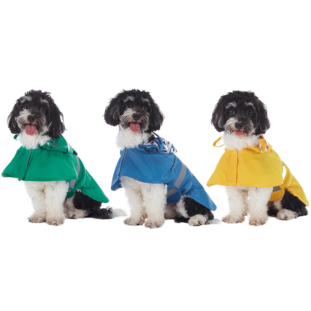 RainPaw ReflectaHood Hondenregenjas