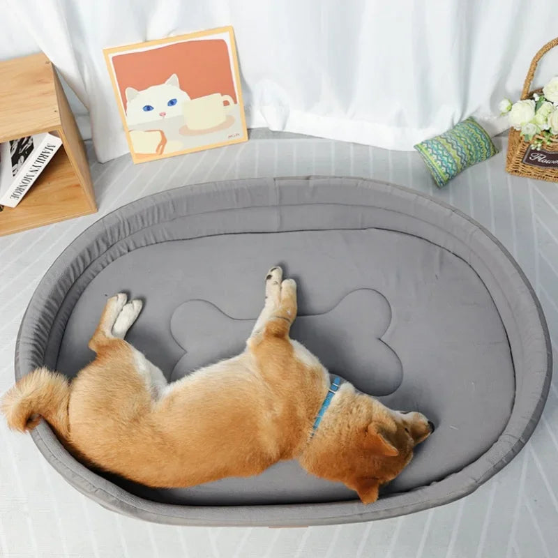 FluffNest Luxe Honden- & Kattenbed met Verwarmend Comfort