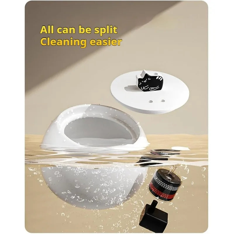 Keramische Kattenfontein – Stil, USB, 5-voudige Filter
