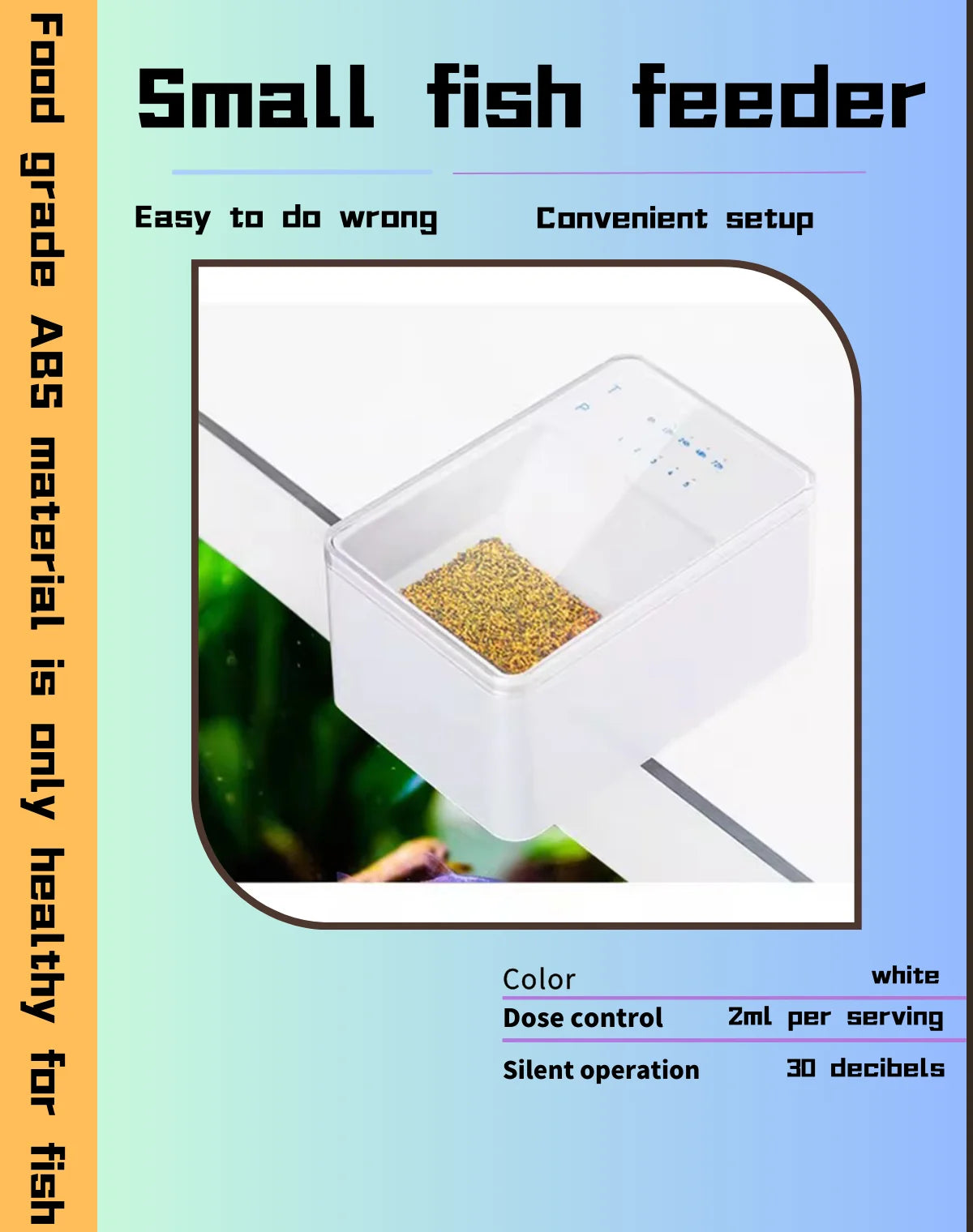 Aquariumfilter - stil sponsfilter met zuurstofpomp – ABS