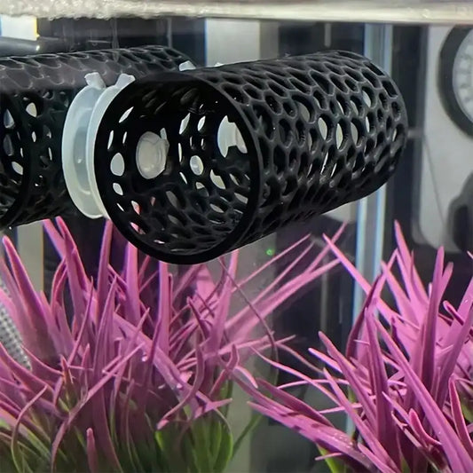 AquaHaven Zwarte Aquarium Verstopbuis met Zuignap