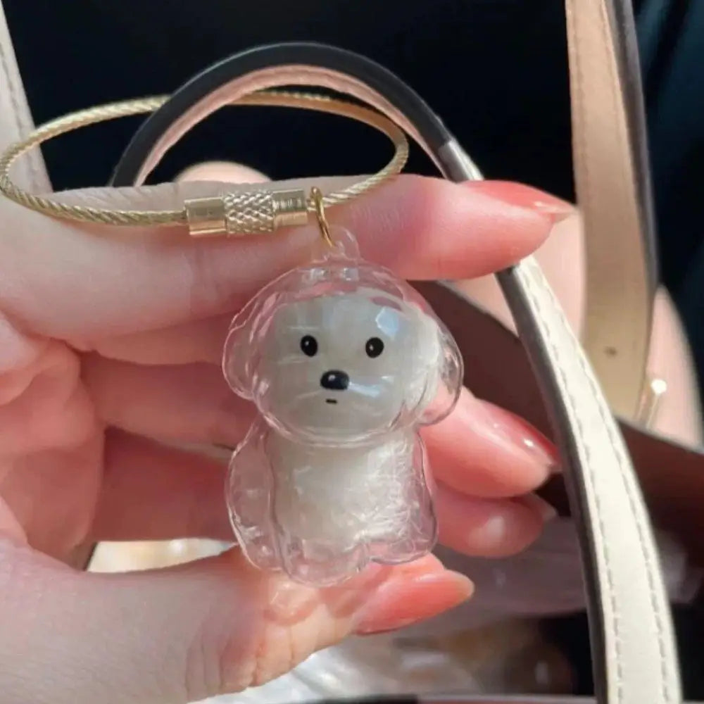 MemoriPaw Honden Haar Bewaar Sleutelhanger